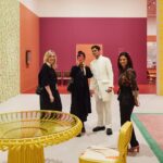 Vijay Varma Instagram - At @ngvmelbourne with darlings @jasmeet_k_reen soaking in #PierreBonnard’s incredible work at display. This art experience was so transportive. Thank You @iffmelbourne for this dose of vibrant colours 💥 Pictures by @phamstapham Wearing @rajeshpratapsinghworks @vrindaanarang NGV Melbourne