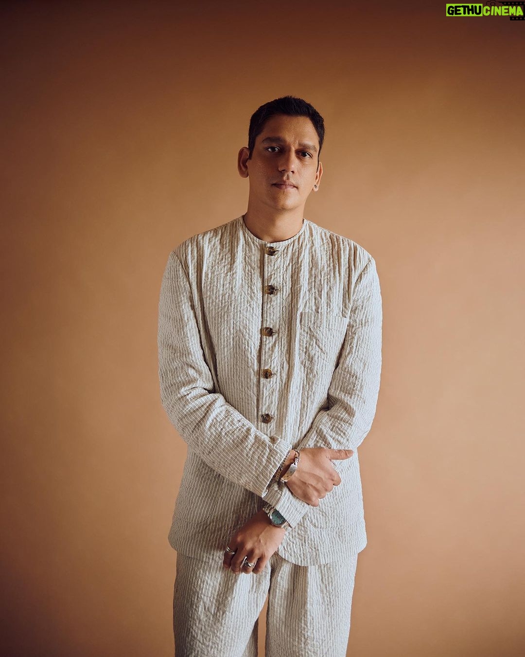 Vijay Varma Instagram - #kaalkoot promotions vibe check👀 Wearing @itohnewdelhi Styled by @vrindaanarang Photos @aviraj