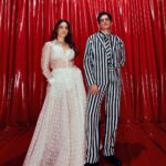 Vijay Varma Instagram - Tammy and I for @abrahamandthakore at the opening of @jioworldplaza ✨✨ #NewOrderOfStyle #MumbaiAtThePlaza #JioWorldPlaza