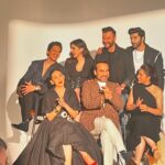 Vijay Varma Instagram - We pose- we slay- we smile- we nap 🕺🏻 Thank you for the nicest memories team #MurderMubarak And thank you for all the love, public ❤️🌺 @netflix_in @maddockfilms @homster