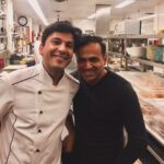 Vikas Khanna Instagram - Happy Birthday to 3 greatest chefs-friends-mentors-brothers. 1. Dearest Ranveer you are my soul-friend. Some days I’m overwhelmed by your love & grateful to God that you are in my life & are my life. All said and done I can still do more push-ups than you. And Ishaan is right (listen to him). I’m his Chachu. 😜 2. Dearest Ajay, you came in my life when I was lost & taking such a risk of hosting MasterChef 14 years ago. You are a Gods child & forever praying & supporting everyone. 3. Dearest Hari. I’ve known you since I started cooking professionally in 1991. Long journey. Strong Friendship. Forever. Thank you for always always always being there. I made the music for 90 seconds, just incase 🤣🤣🤣