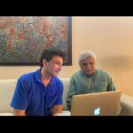 Vikas Khanna Instagram - Possibly one of the most sacred & emotional moments of my life to show glimpse of IMAGINARY RAIN to legends @azmishabana18 & Javed Akhtar ji. It took us almost 6 years to get to the finish line. My biggest tribute to my Biji (grandmother) who taught me the power of Indian Cuisine & my promise to her to win a Michelin Star. Shabana ji THANK YOUUUU for believing in me. ❤️❤️❤️ 📷 @iamfaraz Screenplay @thereelrahul