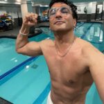 Vikas Khanna Instagram - 1. Discipline 2. Diet 3. YOGA Yoga truly helped me in breathing & connecting my body & mind. 52 is the new 32. 🙈⭐️ New York, New York