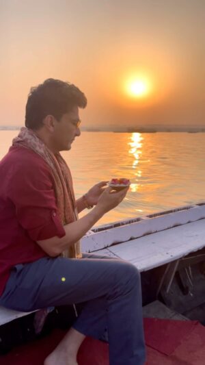 Vikas Khanna Instagram - My home of reincarnation- Kashi. 

I hope Radha is at peace in the lap of Ganga Ma. ❤️