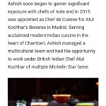 Vikas Khanna Instagram - Thank You @aspire_magazine_london_ for telling our story to the world ! It's an absolute honour to share space with your own guruji @vikaskhannagroup. Could not have asked for more to end this year! "Kinara top notch Indian Cuisine in Dubai". #aspire #London #dubai #dubairestaurants #stories #kinarabyvikaskhanna #vikaskhannagroup #kinara #topnotch #indianrestaurant