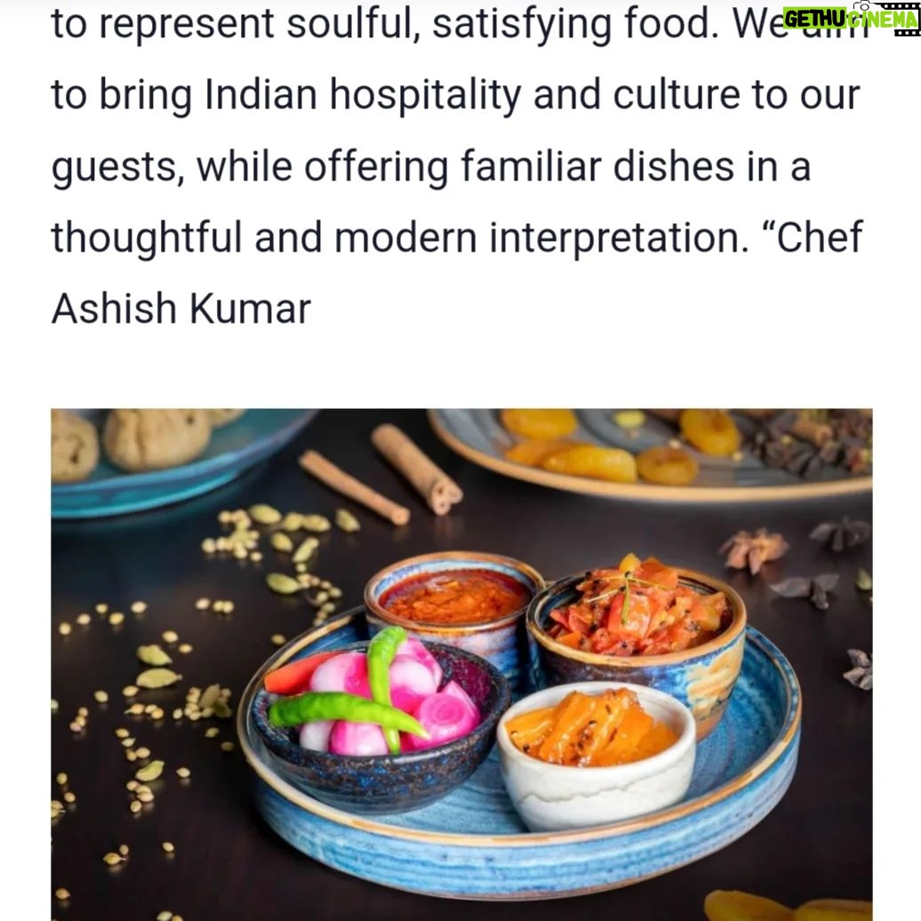 Vikas Khanna Instagram - Thank You @aspire_magazine_london_ for telling our story to the world ! It's an absolute honour to share space with your own guruji @vikaskhannagroup. Could not have asked for more to end this year! "Kinara top notch Indian Cuisine in Dubai". #aspire #London #dubai #dubairestaurants #stories #kinarabyvikaskhanna #vikaskhannagroup #kinara #topnotch #indianrestaurant