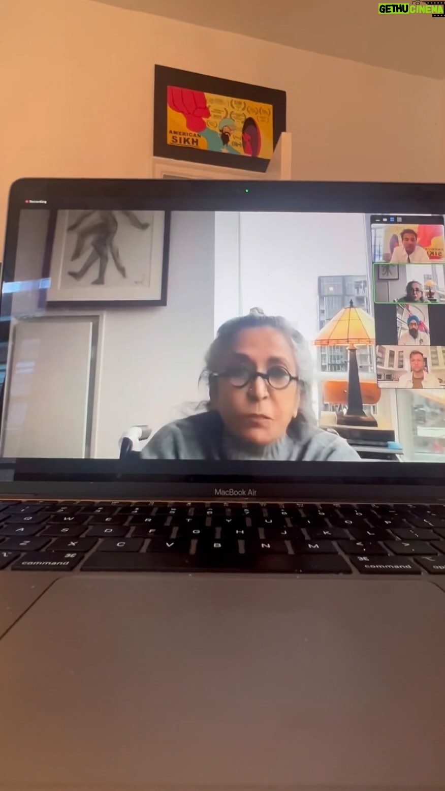 Vikas Khanna Instagram - Thank You Deepa ji. When one of the greatest & boldest filmmakers of our times loves AMERICAN SIKH. @americansikhfilm Deepa ji this means the World to us. Thank you @deepamehtaofficial ❤️🕊️ @guneetmonga @wildwildwestra @catherinelyns Full conversation coming soon…