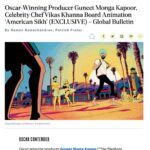 Vikas Khanna Instagram - Honoured to join hands with @vikaskhannagroup to present our latest Animated Short Film, "American Sikh”. We truly feel this story unites Indian voices internationally, with its cultural significance and embracing approach towards diversity, we couldn’t be more excited to represent this all new American Hero! These collaborations help us connect with storytellers all across the globe, with stories that touch local and global audiences. American Sikh tells the story of director, Vishavjit Singh (publicly known for his Captain America persona) of being an American-born, turban-wearing Sikh, who after a lifetime of facing prejudice, self-doubt and violence, finally finds acceptance in a superhero costume. With producer Ryan Westra, and animations from Studio Showoff, we're really excited to take this compelling animated short to the Oscars! #americansikhfilm @vikaskhannagroup @wildwildwestra @studioshowoff