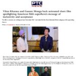 Vikas Khanna Instagram – Academy Award Winner Guneet Monga Kapoor & 6 Times Michelin Star Awarded Chef Vikas Khanna celebrate American Sikh. @americansikhfilm 

A short animated film that embraces inclusivity & uniqueness. 

Watch the film for a limited time (link in the bio) & spread & share the message of love. 

2 special screenings coming up in New York with conversations with Vishavjit Singh, Ryan Westra & Vikas Khanna. 

Asia Society. 
Thu 14 Dec 2023
6:30 – 10 p.m.
725 Park Avenue
New York, NY 10021

Rubin Museum of Art. 
Sat 16 Dec
4.30 – 5.30 p.m. 
150 West 17th Street, New York, NY 10011. New York, New York