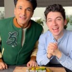 Vikas Khanna Instagram – I’m in the kitchen with @vikaskhannagroup cooking some Chicken Chitranee, a homestyle curry from the kitchens of Baghdadi Jews in Kolkata, India. We served this lemony curry with Shishito Pepper fresh pickle for some spice. This dish will be on the menu at @bungalowny opening March 23! #indianfood #cooking #recipe #chickencurry Manhattan, New York