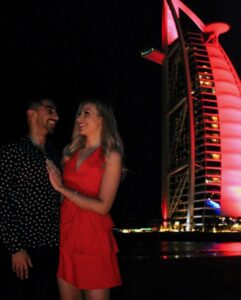 Vikram Barn Instagram - We’re engaged! ❤️ These years together have been magical, here’s to many more 🥰