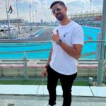 Vikram Barn Instagram – Ready for history in the making! F1 Abu Dhabi Grand Prix, Yas Marina