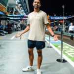 Vikram Barn Instagram – Race Weekend 🏁 Singapore F1 Marina Bay Street Circuit