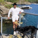 Vikram Barn Instagram – Spent most of the weekend playing fetch 🐶 Georgian Bay Islands National Park