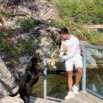 Vikram Barn Instagram – Spent most of the weekend playing fetch 🐶 Georgian Bay Islands National Park