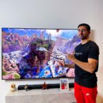Vikram Barn Instagram – AD – Console gaming just went to the next level on my new @SamsungUK Neo QLED QN900A TV and matching soundbar. I’ve been spending time checking out some titles that showcase the crazy detail of the 8K Infinity Screen. Its ultra slim design and nearly bezel-less frame means nothing gets in the way of the limitless picture – perfect for levelling up my gaming experience. #SamsungNeoQLED
#TeamSamsungUK #AD London, United Kingdom