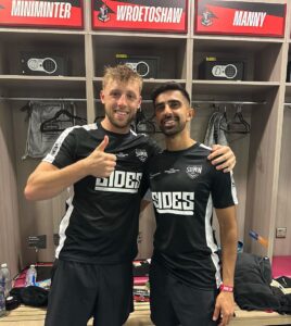 Vikram Barn Instagram - The link up of dreams ⚽️ London Stadium