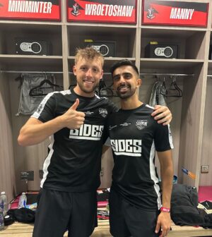 Vikram Barn Instagram - The link up of dreams ⚽️