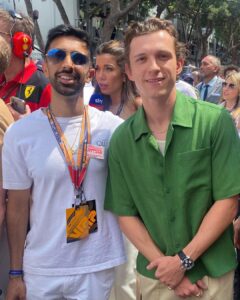 Vikram Barn Instagram - Sunny innit ☀️ Monaco Grand Prix Circuit