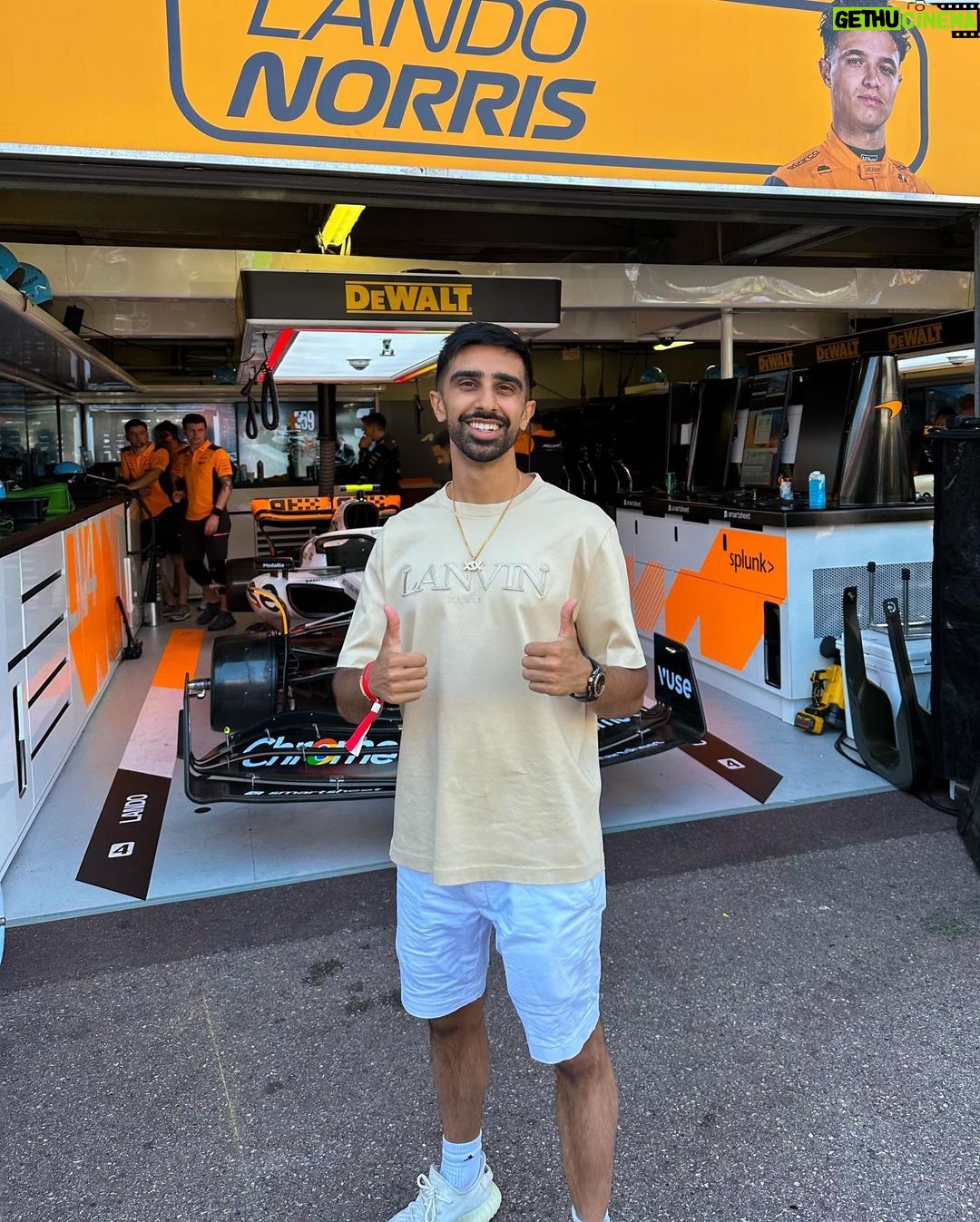 Vikram Barn Instagram - What a view 🤯 Monaco Grand Prix Circuit