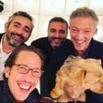 Vincent Cassel Instagram - Promo HORS NORMES Sortie 🇫🇷 23 octobre @toledanonakache @redakateb @vincentcassel et 🐶 Polo Kateb @labaqcanal Paris, France