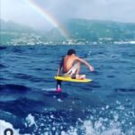 Vincent Cassel Instagram - Matahi, je me permets de partager... Pour ceux qui ne connaissent pas encore le Prince de Teahupoo aka the Guitar Boy at the end of the road aka Le Patron aka @matahidrollet Maururu pour tout Irmão 😘🤙🏼 #respect #tahitiancharger #21ans #nextgenwaterman #lesboyz @hurley #tahititheplacetobe #surf #foilsurfing @gofoil Teahupoo, French Polynesia