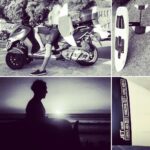 Vincent Cassel Instagram - The wing of desire...😎☀️ #summervibe #foilsurfing #joyeuxG7 #biarritzenété #toyz4titoiz Biarritz, France