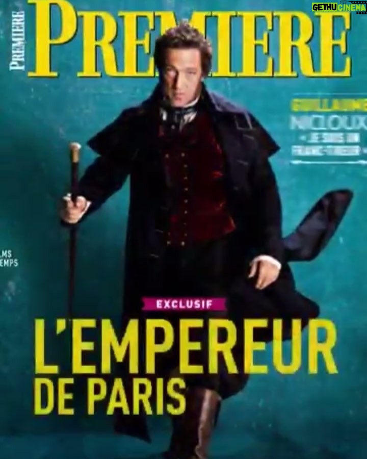 Vincent Cassel Instagram - L’Empereur de Paris sortie 🇫🇷19 décembre @jean_francois.richet @vincentcassel @mandarinproduction @gaumont_ @premierefr Paris, France