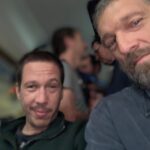 Vincent Cassel Instagram - ...Avec un des mecs les plus classe du cinéma Français Monsieur @redakateb #horsnorme #tournage 🎥 @toledanonakache Paris, France