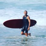 Vincent Cassel Instagram - Last waves of the summer @joshhallsurfboards @hoalen #goofy4life 📸 @mathieuthoisy Côte Des Basques Biarritz