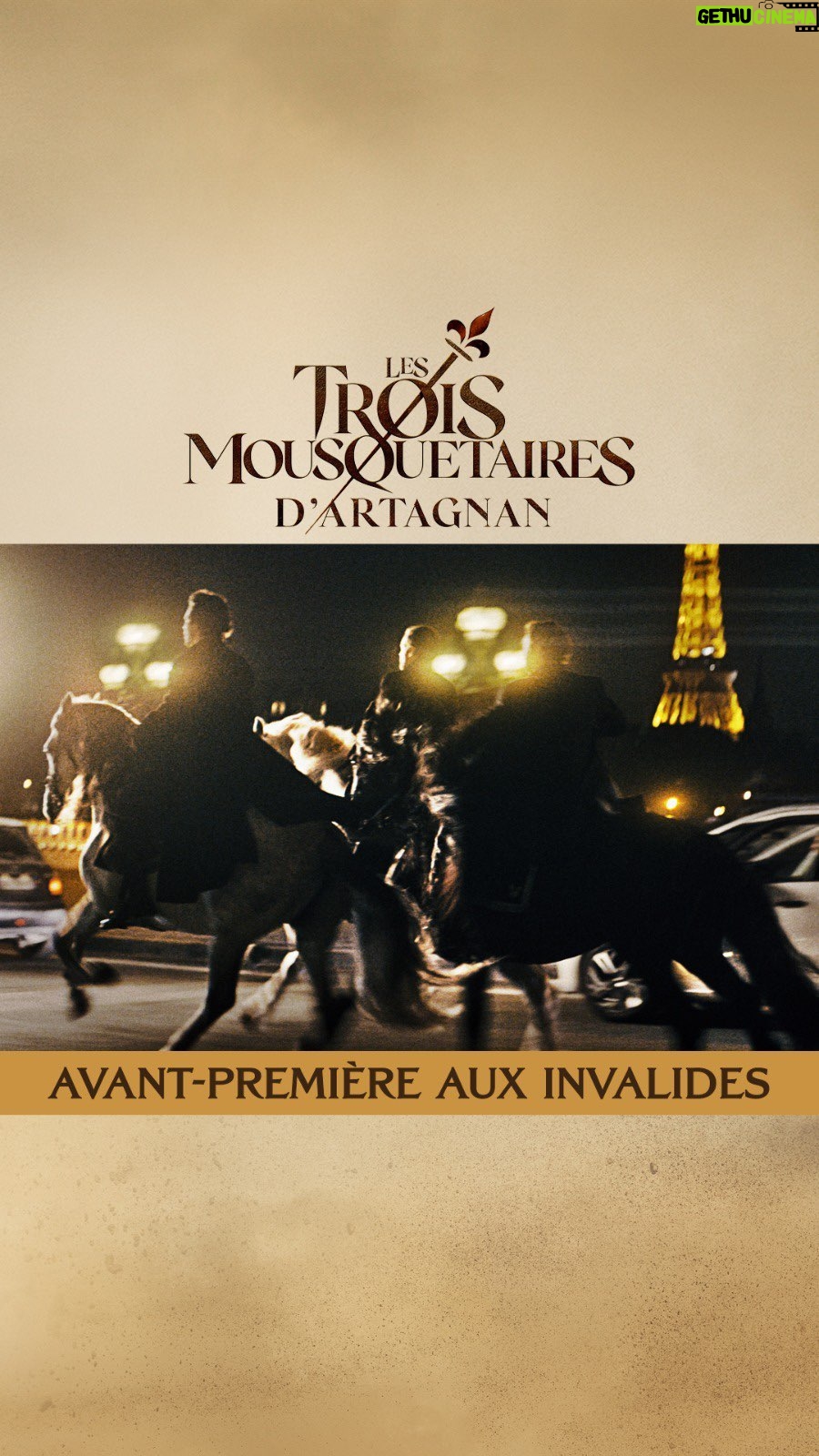 Vincent Cassel Instagram - LES TROIS MOUSQUETAIRES - DARTAGNAN SORTIE LE 5 AVRIL MERCI🤍🍀🌷 @martin_bourboulon @francoiscivilofficiel @vincentcassel @romainduris @piomarmai @evagreenweb @garrel_louis_ @vickykrieps @lynakhoudri @4tunelloyd #ÉricRuf #MarcBarbé @patrickmilleofficiel #JulienFrison @matt_delaporte @alexdelapat @lestroismousquetaireslesfilms #LesTroisMousquetairesLesFilms #DArtagnan Invalides