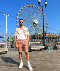 Vinny Guadagnino Instagram - she said “Vinny I’m done with you “ …I said “ are you shore ?” Seaside Heights, New Jersey