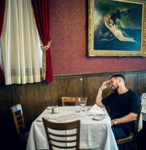 Vinny Guadagnino Instagram - If i could rap,my album cover would be called “Table For One”
_
📸: @monaris_