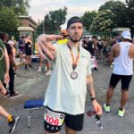 Vinny Guadagnino Instagram - Just Did a lil random half marathon in nyc. The kicker is that I was sick and have had lingering cough keeping me awake at night for the last 2 weeks. I Could barely stand up let alone train for this . But Yesterday I finally felt a little better and my doctor cleared me to run . I had doubts but i trusted myself and all the training I’ve been doing the last few years and knew that no matter what I would finish even if I had to walk . I finished strong and even made some decent time. If you stay ready you don’t have to get ready ! Next step a full marathon ! 🏃🏻