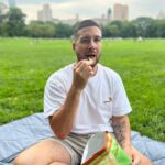 Vinny Guadagnino Instagram - you can plan a pretty picnic but you can’t predict the weather Central Park, New York