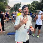 Vinny Guadagnino Instagram - Just Did a lil random half marathon in nyc. The kicker is that I was sick and have had lingering cough keeping me awake at night for the last 2 weeks. I Could barely stand up let alone train for this . But Yesterday I finally felt a little better and my doctor cleared me to run . I had doubts but i trusted myself and all the training I’ve been doing the last few years and knew that no matter what I would finish even if I had to walk . I finished strong and even made some decent time. If you stay ready you don’t have to get ready ! Next step a full marathon ! 🏃🏻