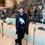 Vinny Guadagnino Instagram - Rare sighting of a triceratops w/ a tyrannosaurus wreck Museum Of Natural History New York