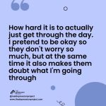 Viola Davis Instagram - Drop three 💚💚💚 if you feel this #yourenotalone . Comment below: Which slide do you feel the most? What are some other things that you wish to tell others but are scared to? . 🔄 @realdepressionproject