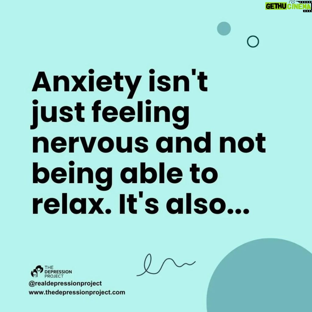 Viola Davis Instagram - Drop three 🩵🩵🩵 if you feel this . Comment below: How else does anxiety present? What are some other misconceptions we need to clear up about anxiety? 🔄@realdepressionproject