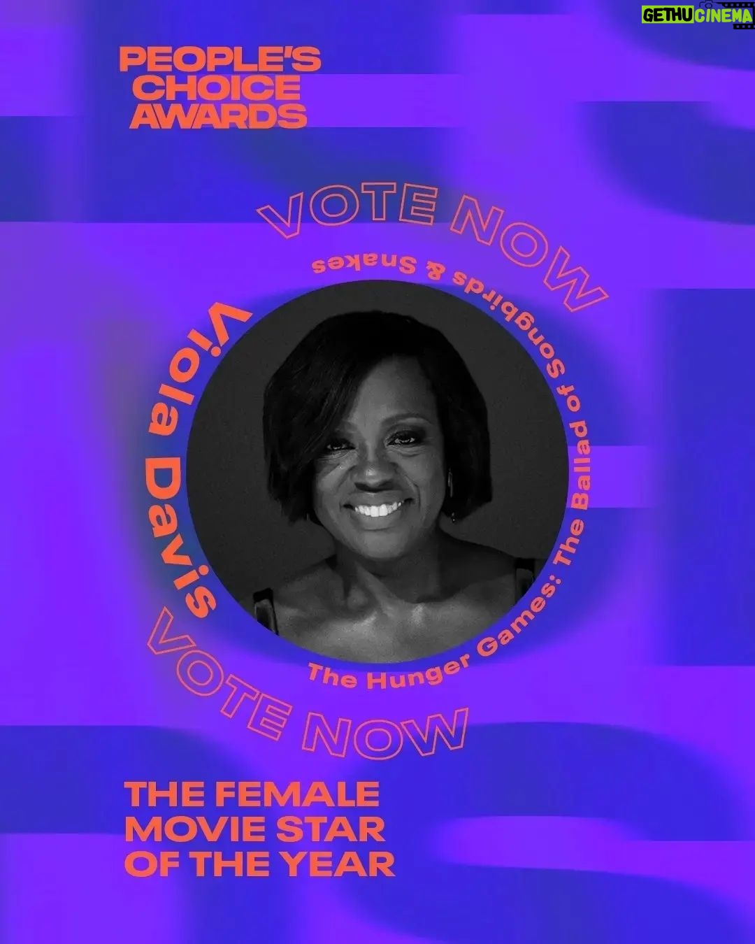 Viola Davis Instagram - Thank you to the People....always grateful! ❤️ @peopleschoice #LinkInBio