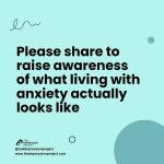 Viola Davis Instagram - Drop three 🩵🩵🩵 if you feel this . Comment below: How else does anxiety present? What are some other misconceptions we need to clear up about anxiety? 🔄@realdepressionproject