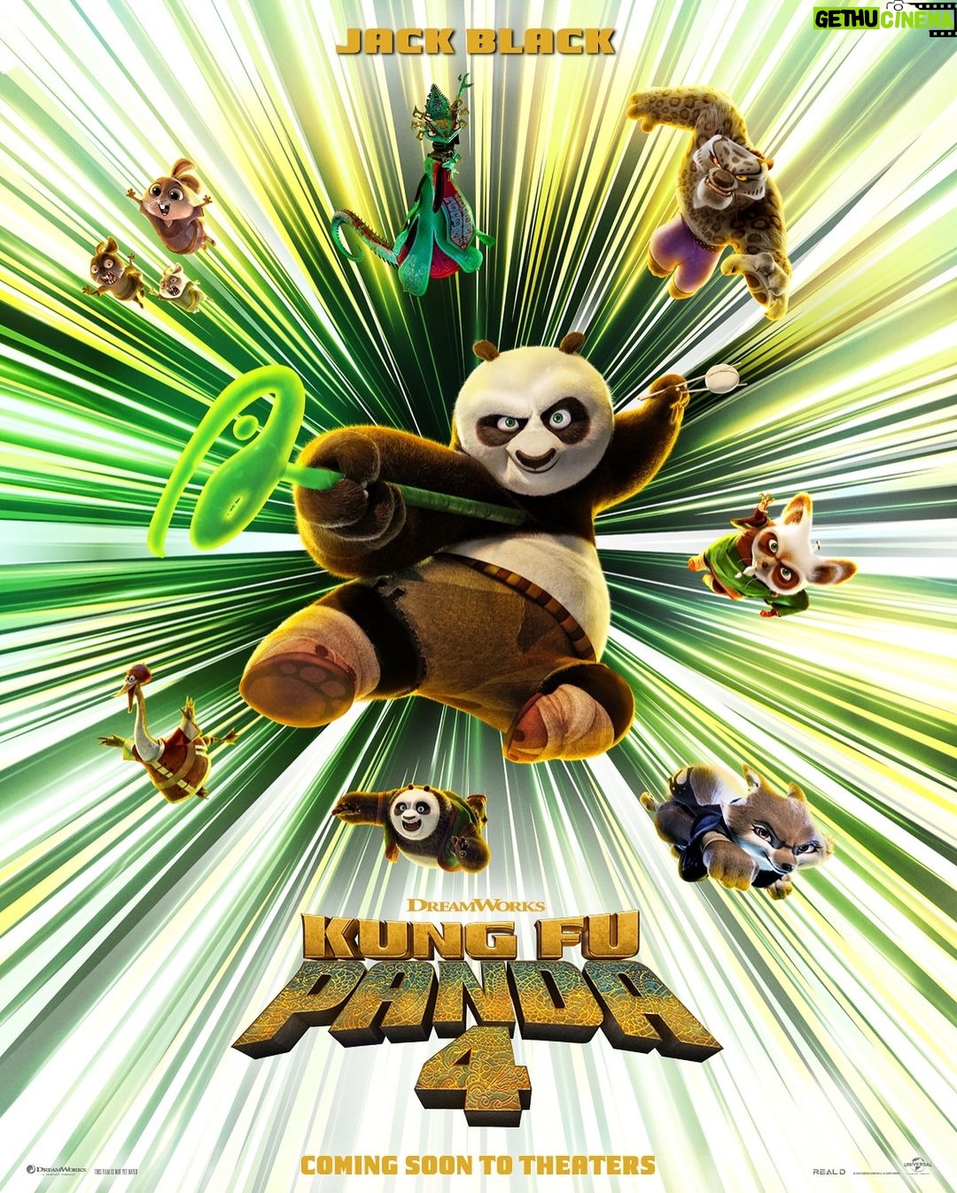 Viola Davis Instagram - Mastering the art of excitement! The Dragon Warrior returns in #KungFuPanda 4, coming March 8, 2024!