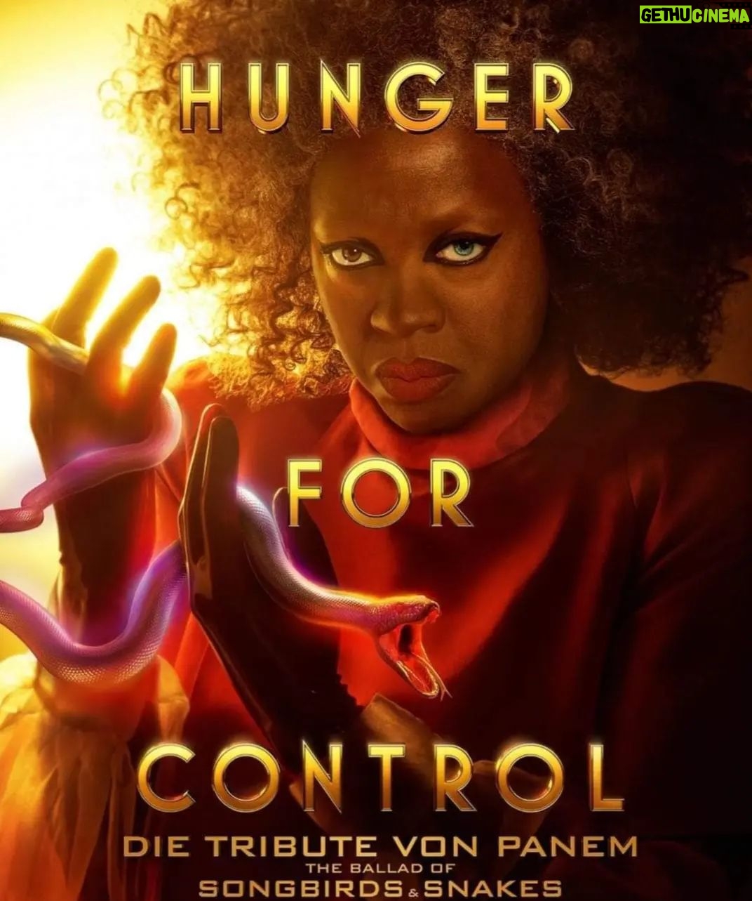 Viola Davis Instagram - @TheHungerGames 🐍🐍🐍 #NowPlaying