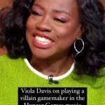 Viola Davis Instagram - “I always say people always want to hug me. They actually call me ‘mommy’ and ‘auntie.’ … The joy is in just reminding people that I’m an actor, you know? That I can transform and I can be something different.” — @violadavis on playing a villain in the new @thehungergames. 🐍 #ViolaDavis #Gamemaker #Villain #TheHungerGames