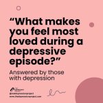 Viola Davis Instagram - Drop three 💚💚💚 if you feel this. These answers were provided by our amazing community to raise awareness of what helps them feel loved in these darker moments. We hope this allows those in need to get support while minimising any potential conflicts that could arise from any misunderstandings . Comment below: Which slide do you feel the most? What makes you feel most loved when depression hits? Let's start a thread ✨ 🔁@realdepressionproject