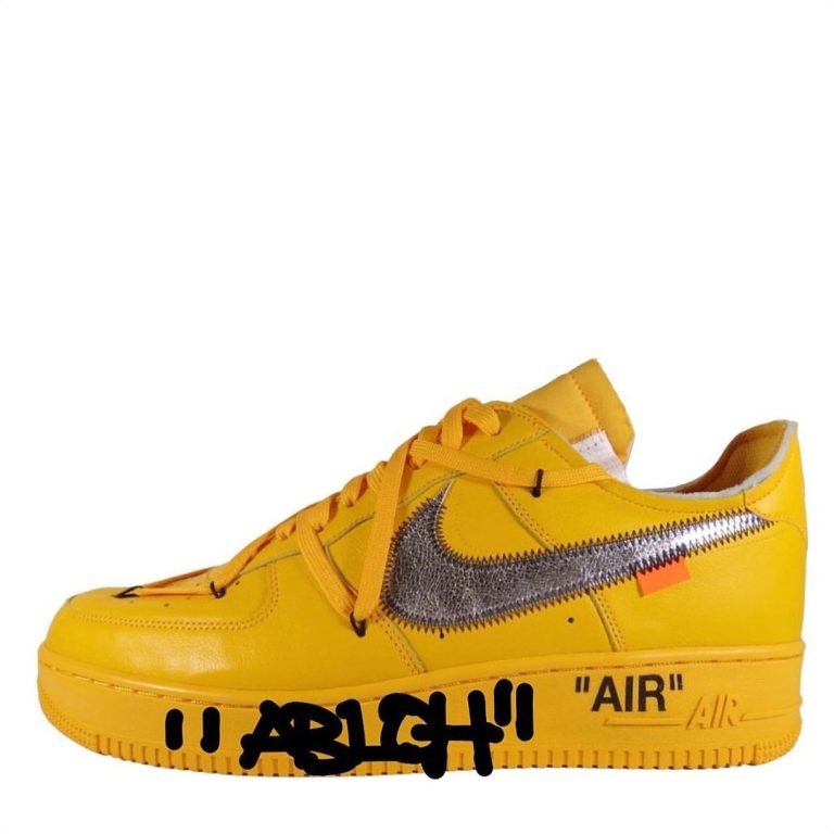 Virgil Abloh Instagram - dropped some 🍋‘s outta nowhere ~ @arch___itecture logic® location: snkrs