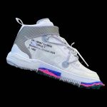 Virgil Abloh Instagram - ** insert static ⚡️sound effect here** finally a leaked photo i technically like enough to re-post ~ @arch___itecture 📐 Off-White™ c/o @Nike is a studio. borderline re-search lab. The shoes are a mere by-product of trying to define a larger idea of why shoes are technically meaningful, emotional & relevant. etc. ~ ethos & OCD signed, me ✍🏾✨®