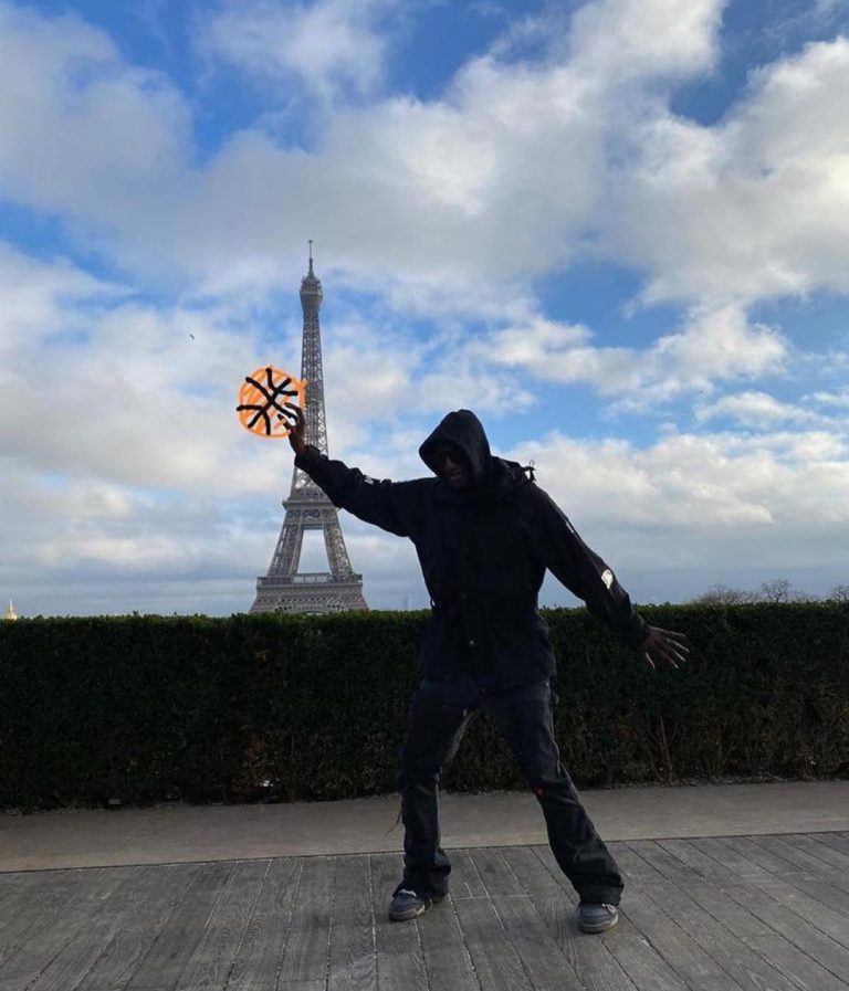 Virgil Abloh Instagram - “hard in the paint” Paris, France