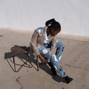 Virgil Abloh Instagram - Black Friday release of the jeans i did in conversation with @tremaineemory ~ ABLOH TEARS™ available on @denimtears dot com and @canary____yellow [Art Store]