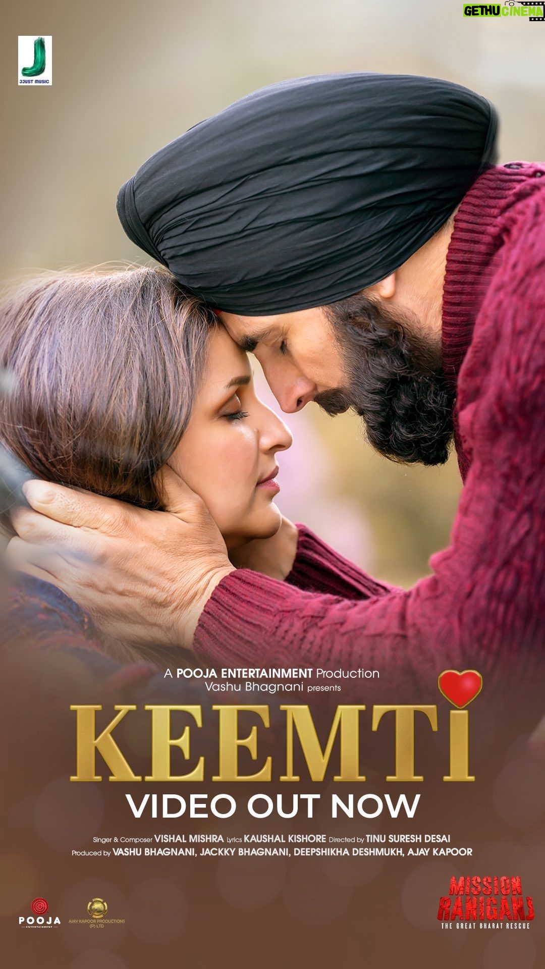 Vishal Mishra Instagram - Ye Gaana Unke Liye Jo Apke Liye Sabse #keemti Hain❤️🧿🎶 Keemti from #missionraniganj featuring @akshaykumar sir & @parineetichopra out now 💕 Lyrics by @mekaushalkishore 🖊️ . @akshaykumar @vashubhagnani @parineetichopra @tinudesaiofficial @jackkybhagnani @deepshikhadeshmukh @ajay_kapoor_ @pooja_ent @jjustmusicofficial @shabinakhanofficial @shadabrayeen . . #reels #vishalmishra #akshaykumar #instareels